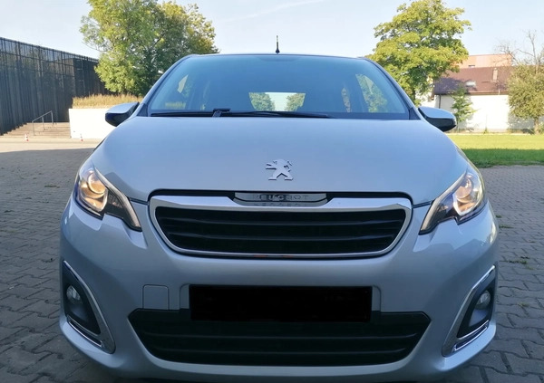 Peugeot 108 cena 29900 przebieg: 48000, rok produkcji 2017 z Bytom małe 137